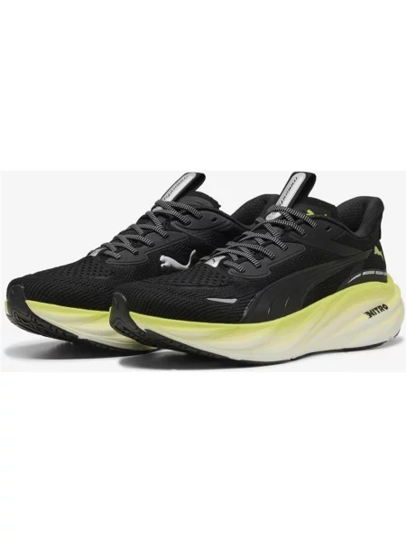 Buty do biegania Puma Magnify NITRO 3 czarny żółty 40 biały