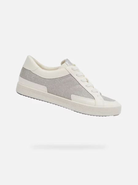 Geox Sneakersy D Blomiee strieborná