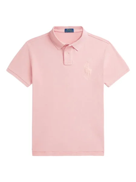 Boxeri Polo Ralph Lauren plisat cu broderie din piele gri