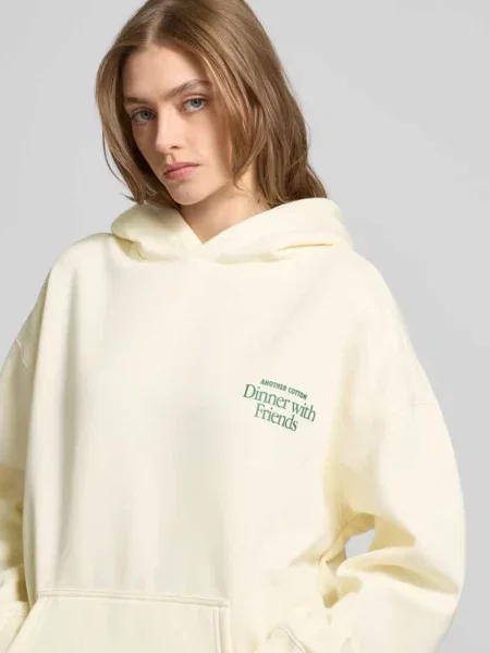 T-shirt z wyhaftowanym logo Another Cotton Lab czarna