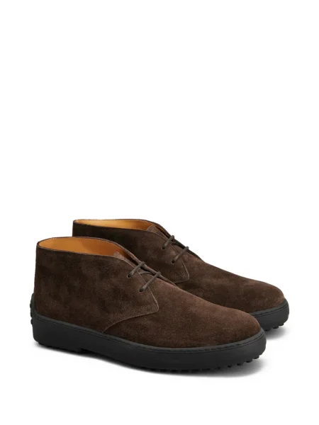 Botine Tod's din piele de căprioară maro