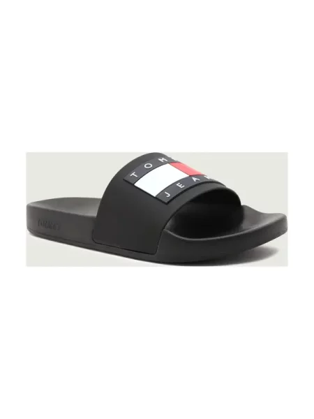 Șlapi Tommy Jeans negru