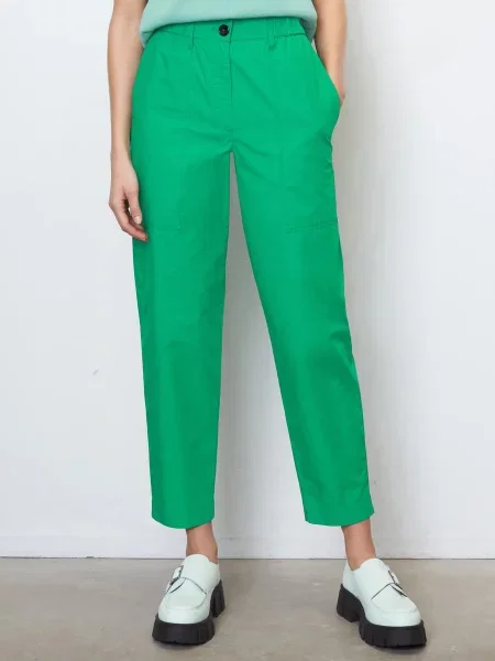 Marc O’Polo Штани повсякденні без підкладки зелений