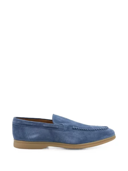 Chiloți Eleventy din piele de căprioară slip-on albastru