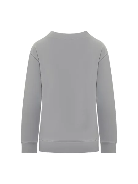 Bluza Emporio Armani z logo szara