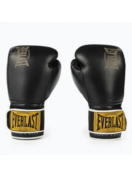 EVERLAST Класически сини боксови ръкавици черно