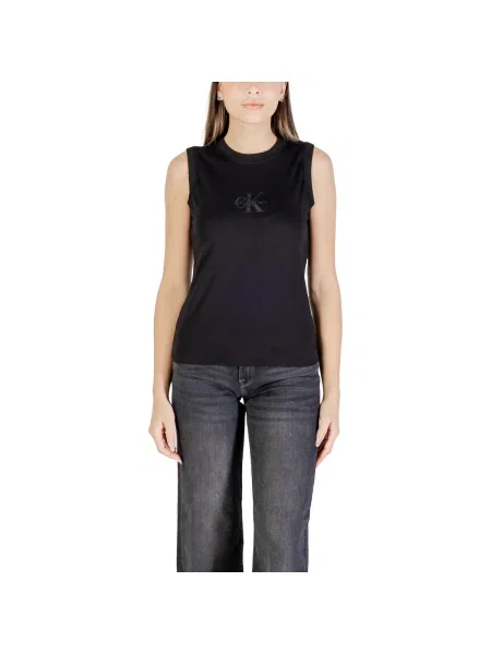Tricou Calvin Klein Jeans negru