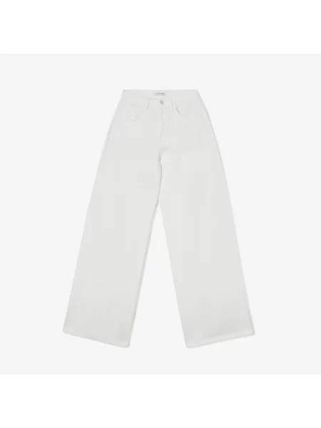 Lacoste джинси Relaxed Fit білі