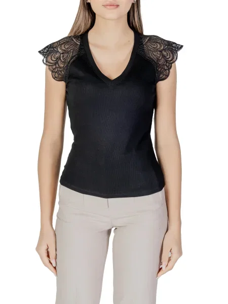 Bluză Morgan din dantelă negru