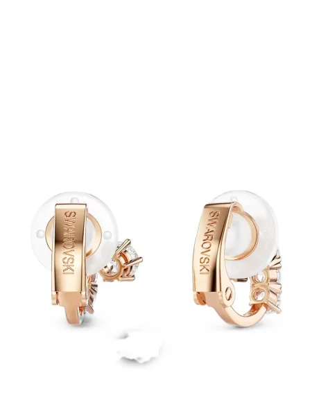 Cercei Swarovski roz