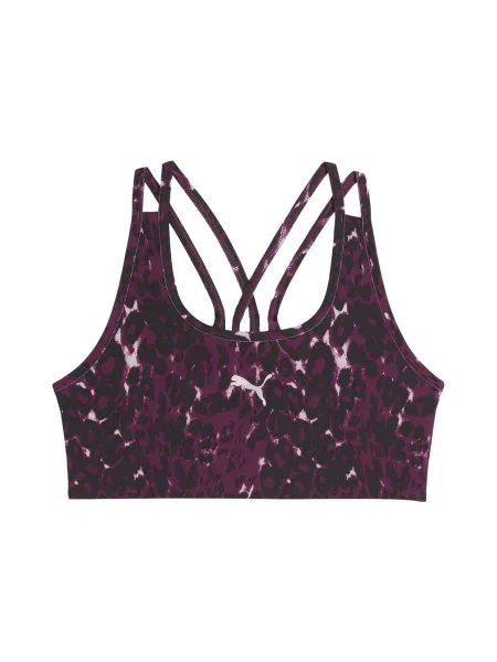 PUMA Sport top Train All Day Essentials fucsia / negru alb