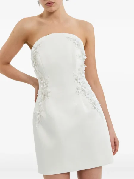 Rochie mini Rebecca Vallance de costum alb