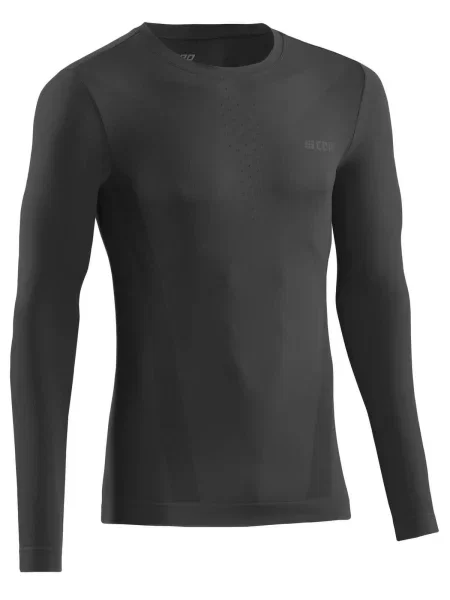 Koszulka sportowa z długim rękawem CEP Cold Weather Base czarna