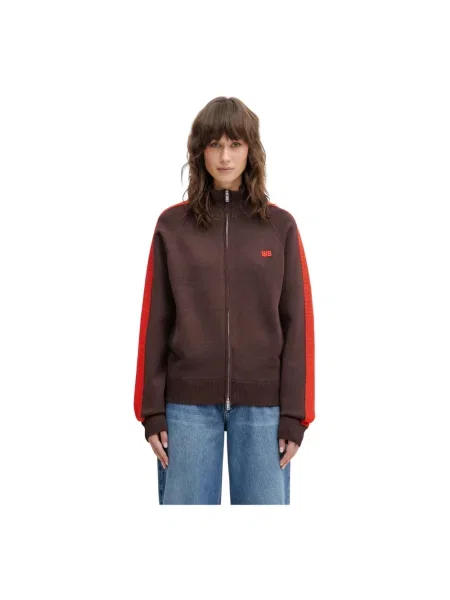 Sweter Wales Bonner do biegania brązowy