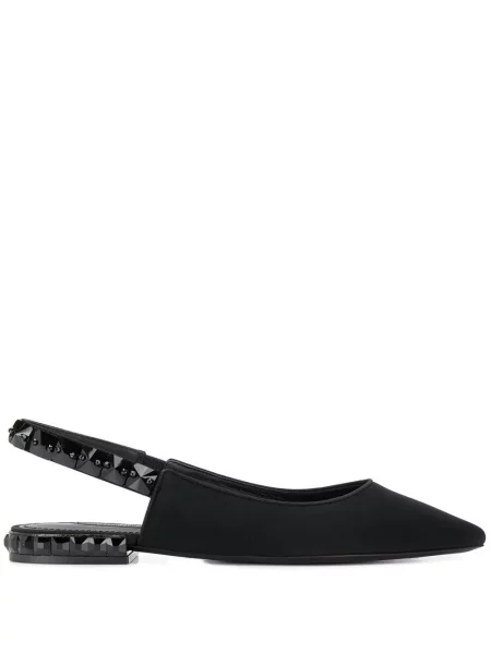 Papuci de casă Dolce & Gabbana slingback negru