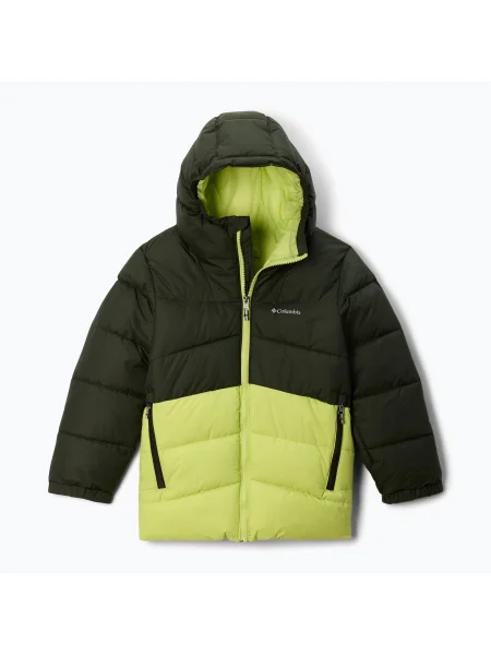 Jachetă de schi pentru copii Columbia Arctic Blast II greenscape/voltage