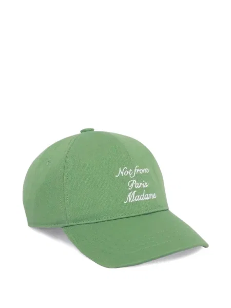 Șapcă Drole De Monsieur cu broderie verde