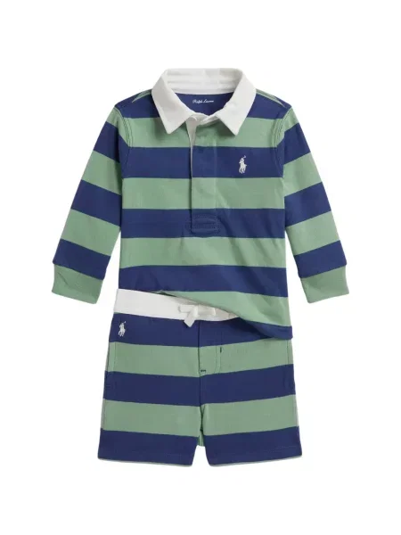 Komplet dresowy dziecięcy Polo Ralph Lauren zielony
