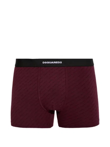 Boxeri Dsquared2 cu imagine roșu