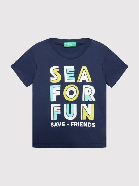 United Colors Of Benetton Tricou Bleumarin