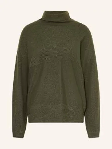 Repeat Golf Z Kaszmiru gruen khaki