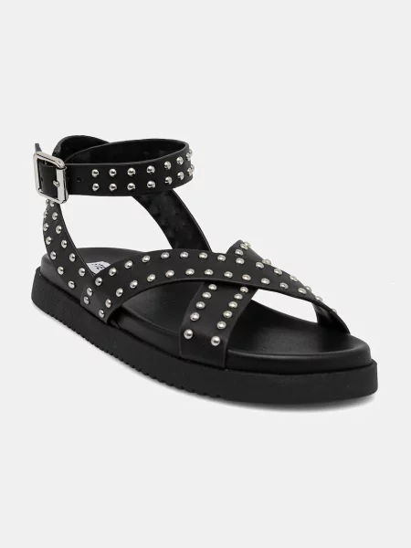 Кожени сандали Steve Madden My Bestie-S черно
