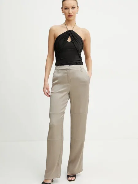 Marciano Guess spodnie EVA fason cargo high waist beżowy