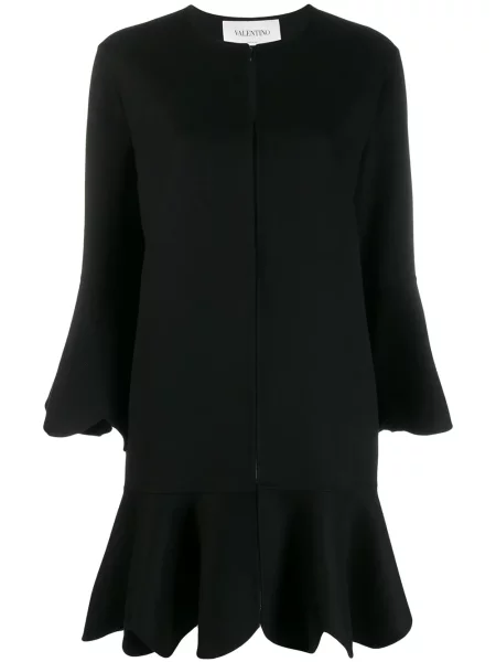 Płaszcz Valentino Garavani dzwony czarny