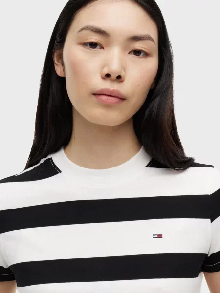 Футболка Tommy Jeans в полоску из джерси