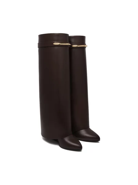 Kalosze Givenchy brązowe