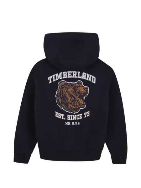 Bluza z kapturem dziecięca Timberland niebieska