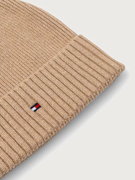 Tommy Hilfiger Czapka Flag beżowy