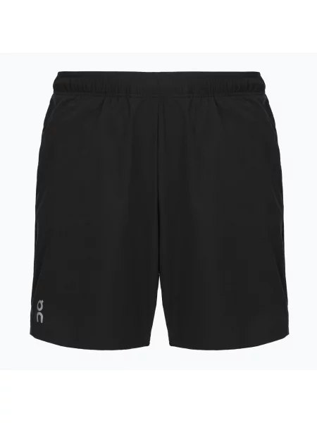 Pantaloni scurți de alergare pentru bărbați On 7" Core black negru