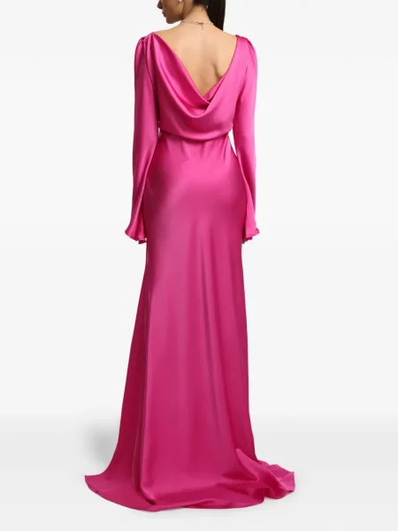Rochie Miau By Clara Rotescu evazată roz