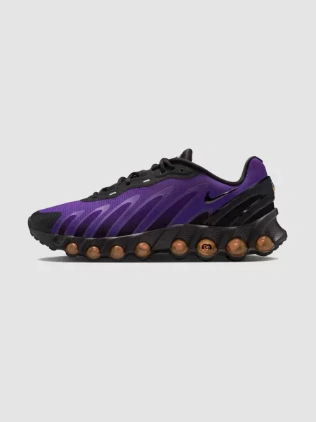 Кожаные кроссовки Nike Air Max фиолетовые