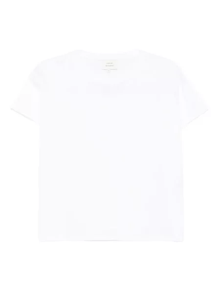 Tricou Loulou De Saison scurt alb