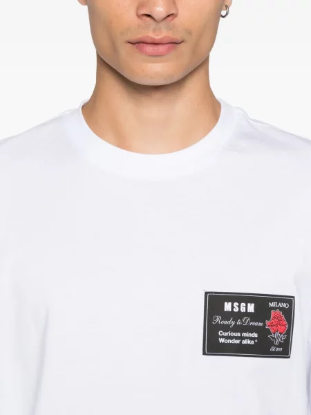 Tricou Msgm alb