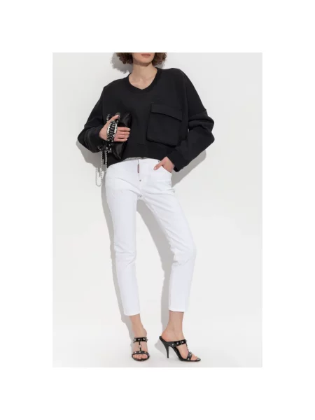 Bluza sportowa Dsquared2 czarna