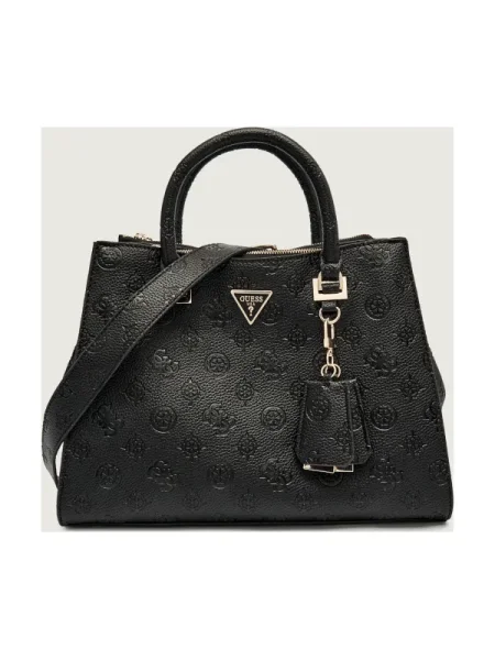 Geantă messenger Guess negru