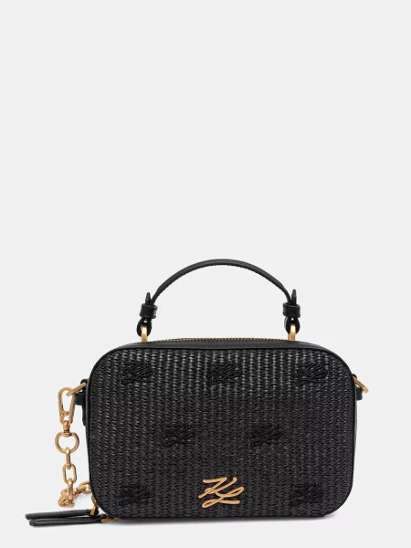 Karl Lagerfeld geantă crossbody de femei K/AUTOGRAPH negru