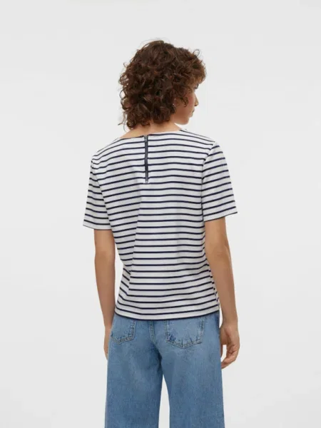 Vero Moda Póló Abby Regular Fit fehér