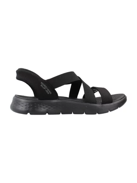 Sandále Skechers čierna