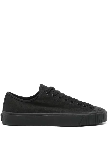 Sneakerși Paura cu broderie negru