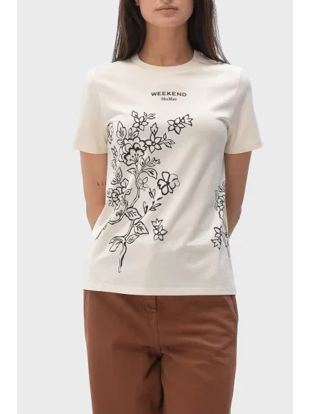 Футболка Weekend Max Mara бежева