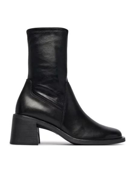 Vagabond Shoemakers bokacsizma női bőr VEGA fekete