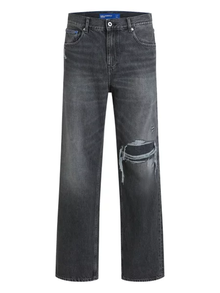 Blugi Karl Lagerfeld Jeans gri