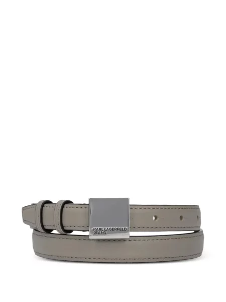 Csatos öves öv Karl Lagerfeld Jeans szürke