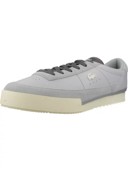 Sneakersy Lacoste skórzane szare