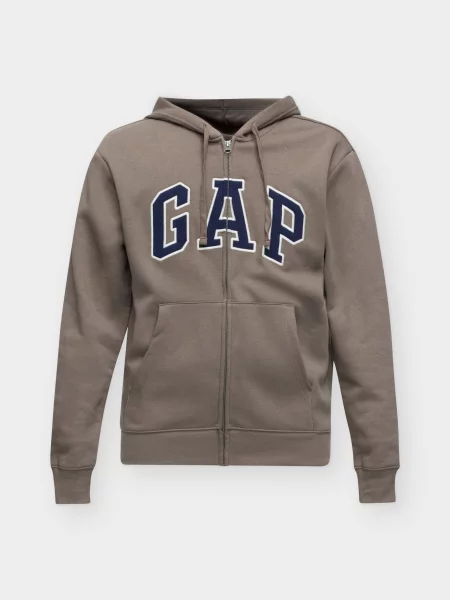 GAP Hanorac HERITAGE bleumarin / maro cappuccino alb