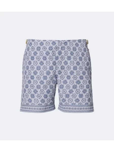 Slip de baie Orlebar Brown cu imagine albastru